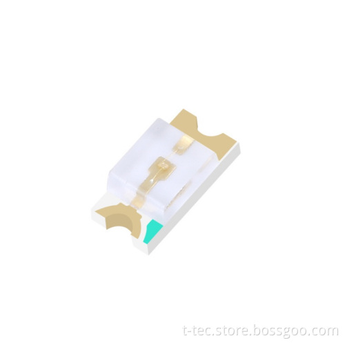 520nm to 550nm Pure Green Color PLCC2 SMD LED 1206 for Electronics